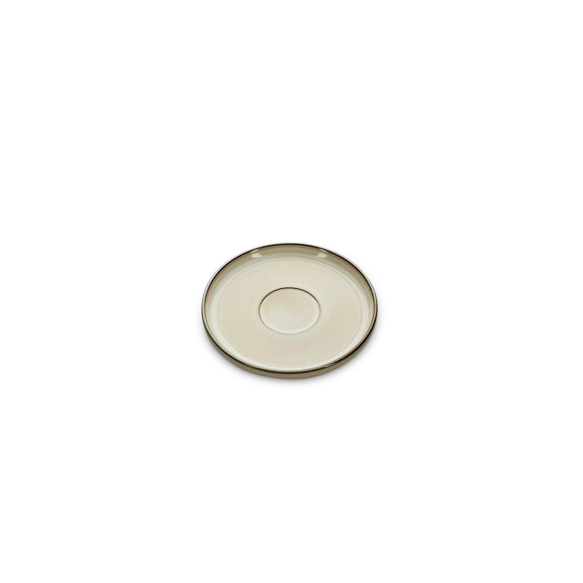 Lot de 4 soucoupes MERIDIAN beige, SALT & PEPPER