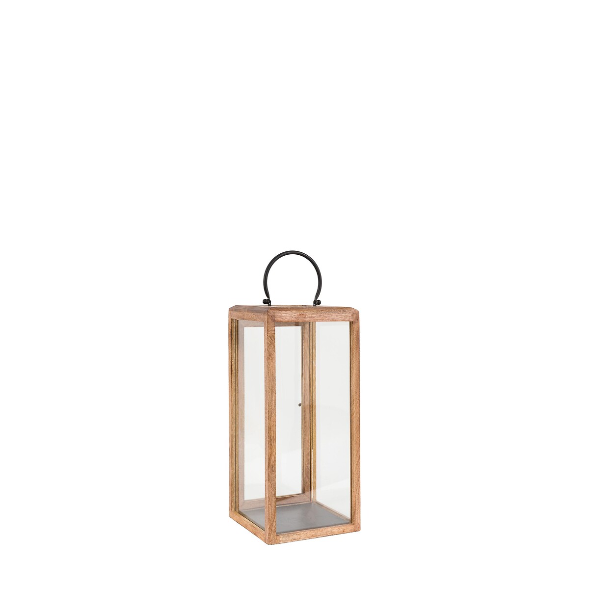 Large Atrani Wooden Lantern brown              , ÉDITÉ