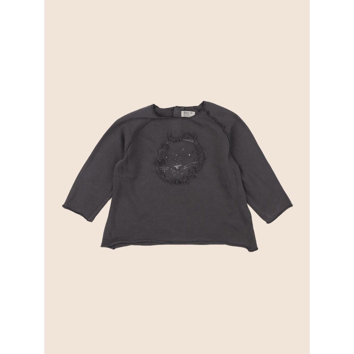 Tee-shirt - Etat satisfaisant gris, PLAY UP