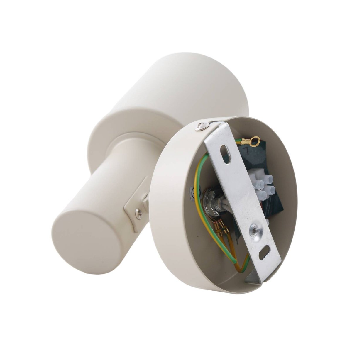 Spot en métal moderne, Ovelia beige, LINDBY