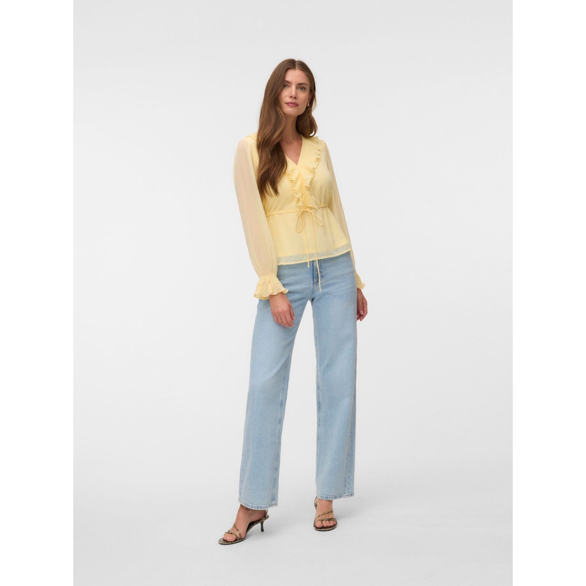 Top Plissé flan, VERO MODA