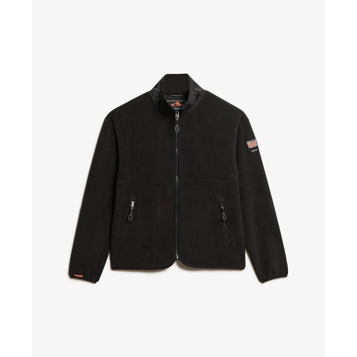 Veste polaire Active entièrement zippée noir, SUPERDRY