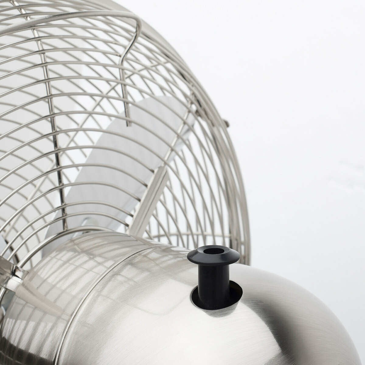 ventilateur de table métal - joe48 argent, H.KOENIG