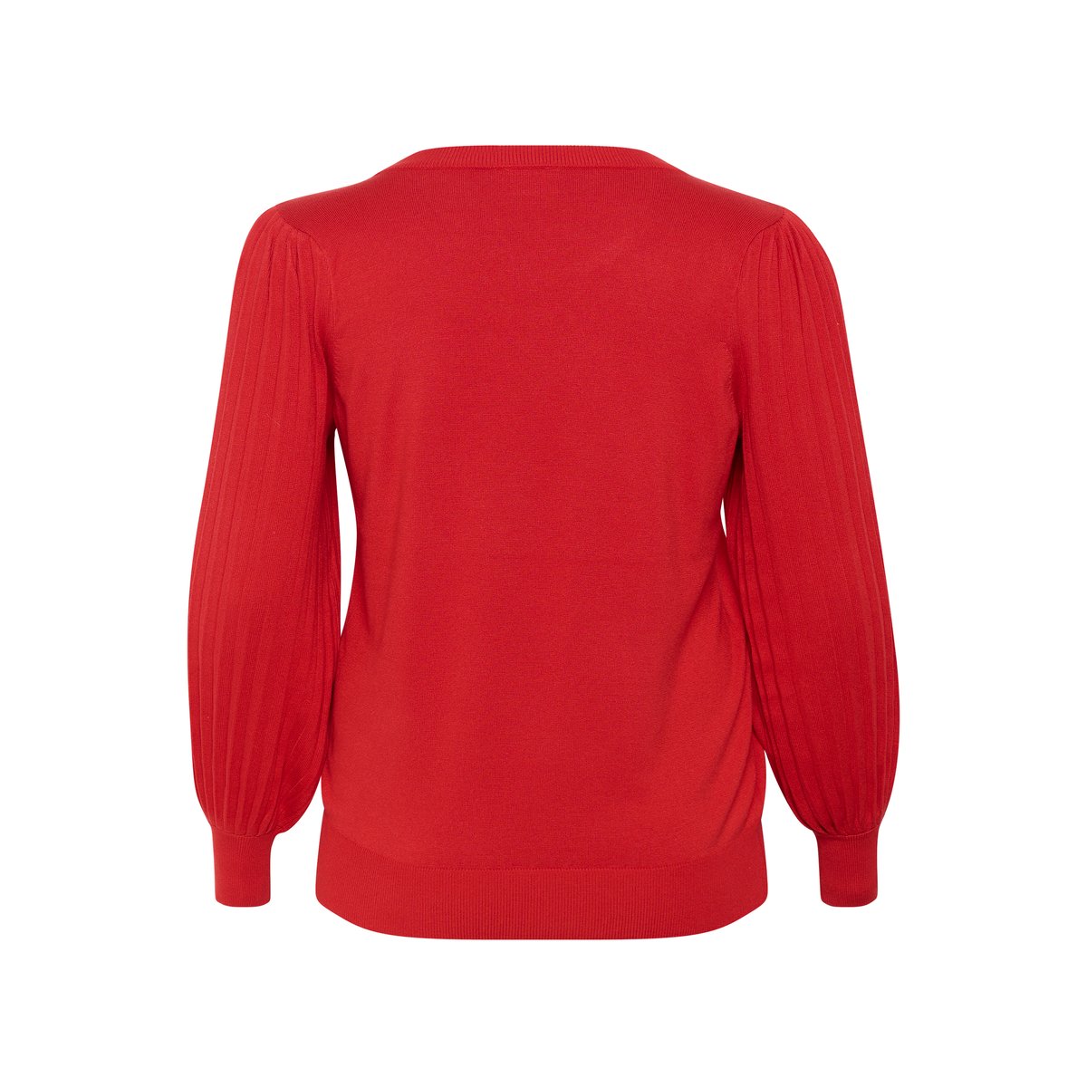 Pullover tricoté rouge haute red, KAFFE CURVE