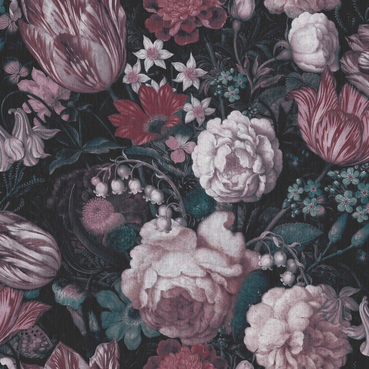 Papier peint Floral Masters multicolore, WOW