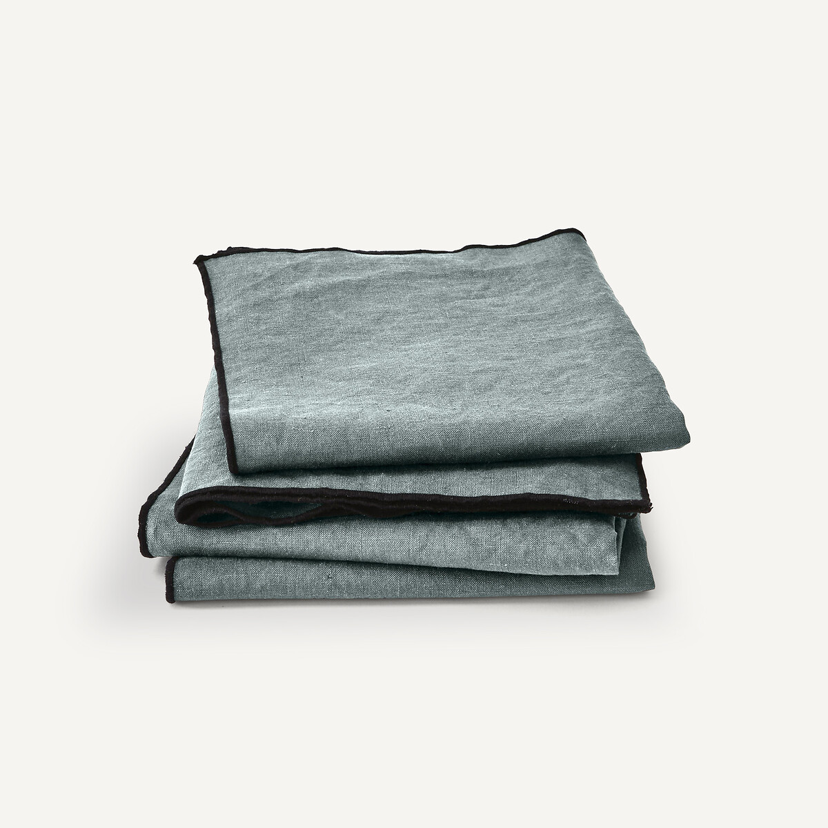 Set of 4 Suzy Washed Linen Napkins grey-green, AM.PM
