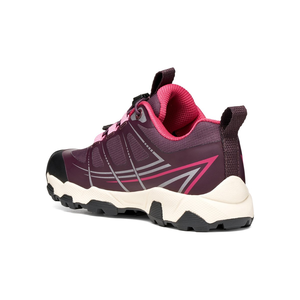 Baskets  J MAGNETAR  WR bordeaux/rose, GEOX