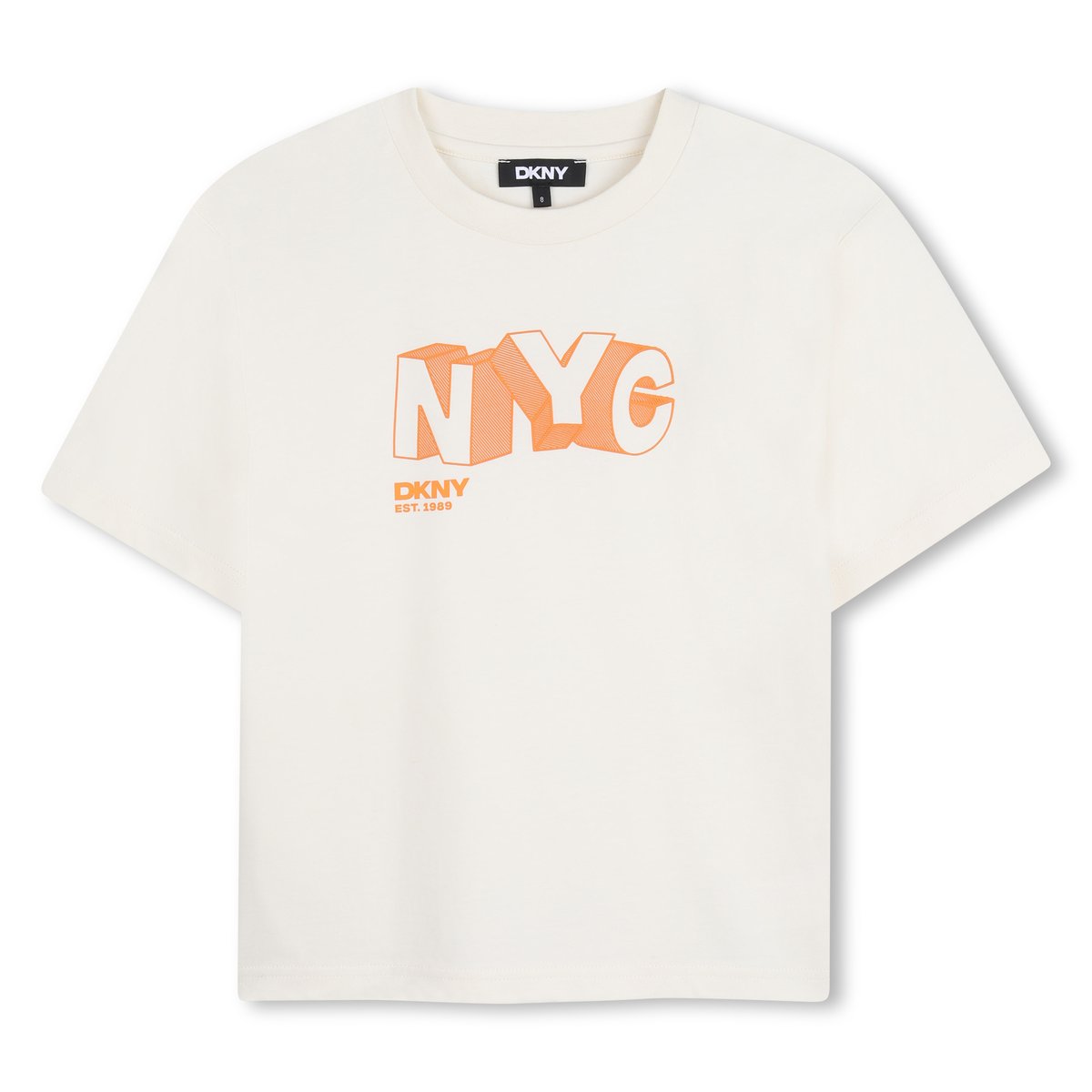 Tee-shirt manches courtes lumiere, DKNY