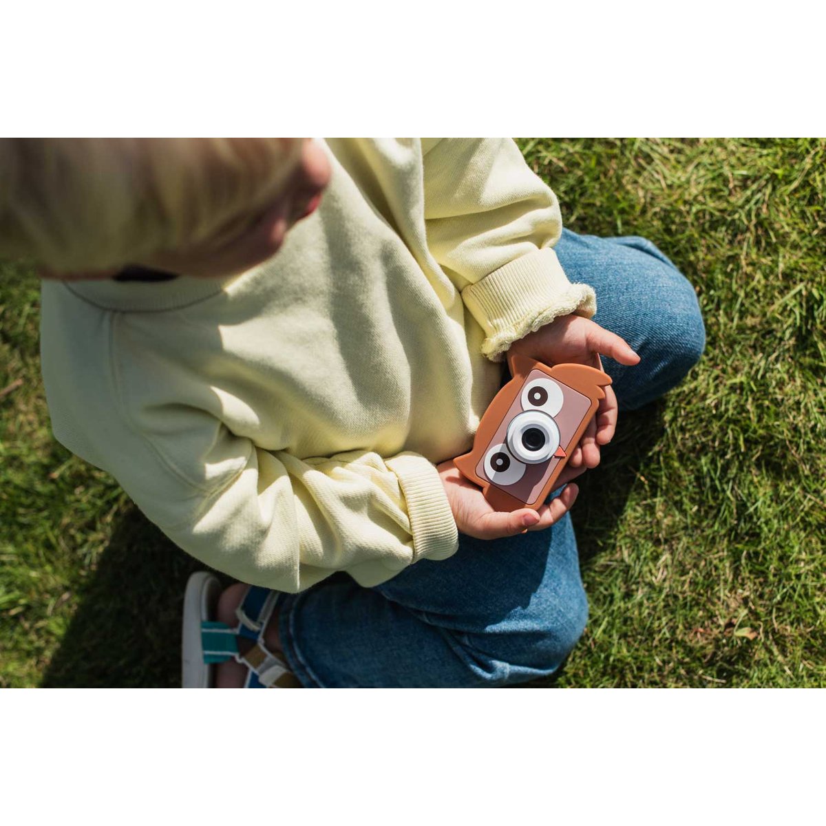 Appareil photo HIBOU marron pur, THE ZOOFAMILY