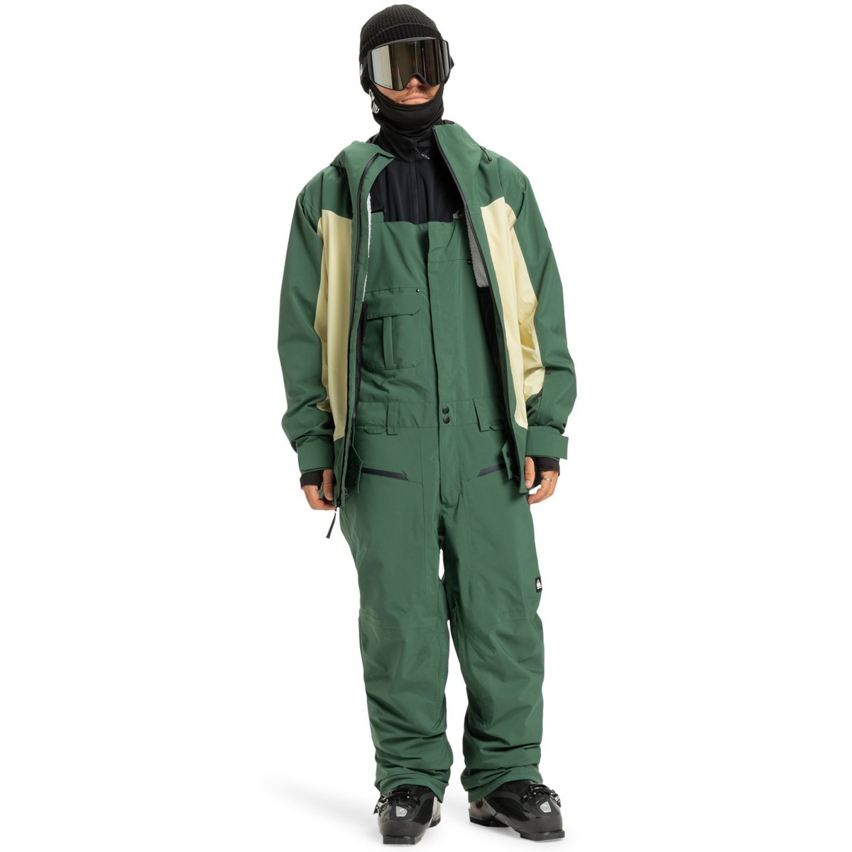 Salopette de snow technique PARAMO STRETCH 20K vert trekking green, QUIKSILVER