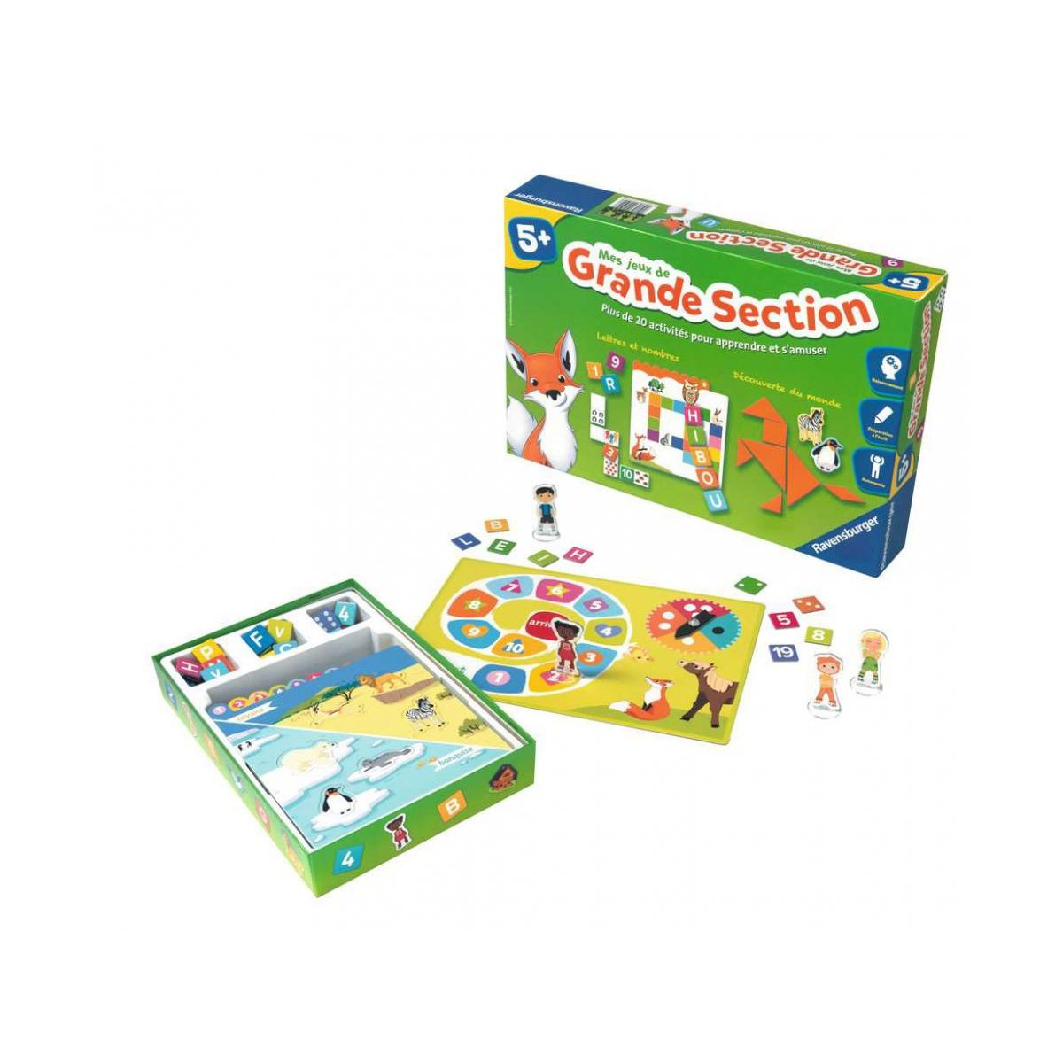 Mes jeux de grande section couleur unique, RAVENSBURGER