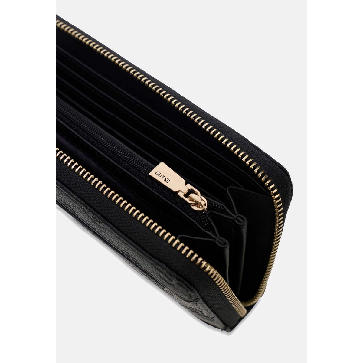 Portefeuille Logo Ella noir, GUESS