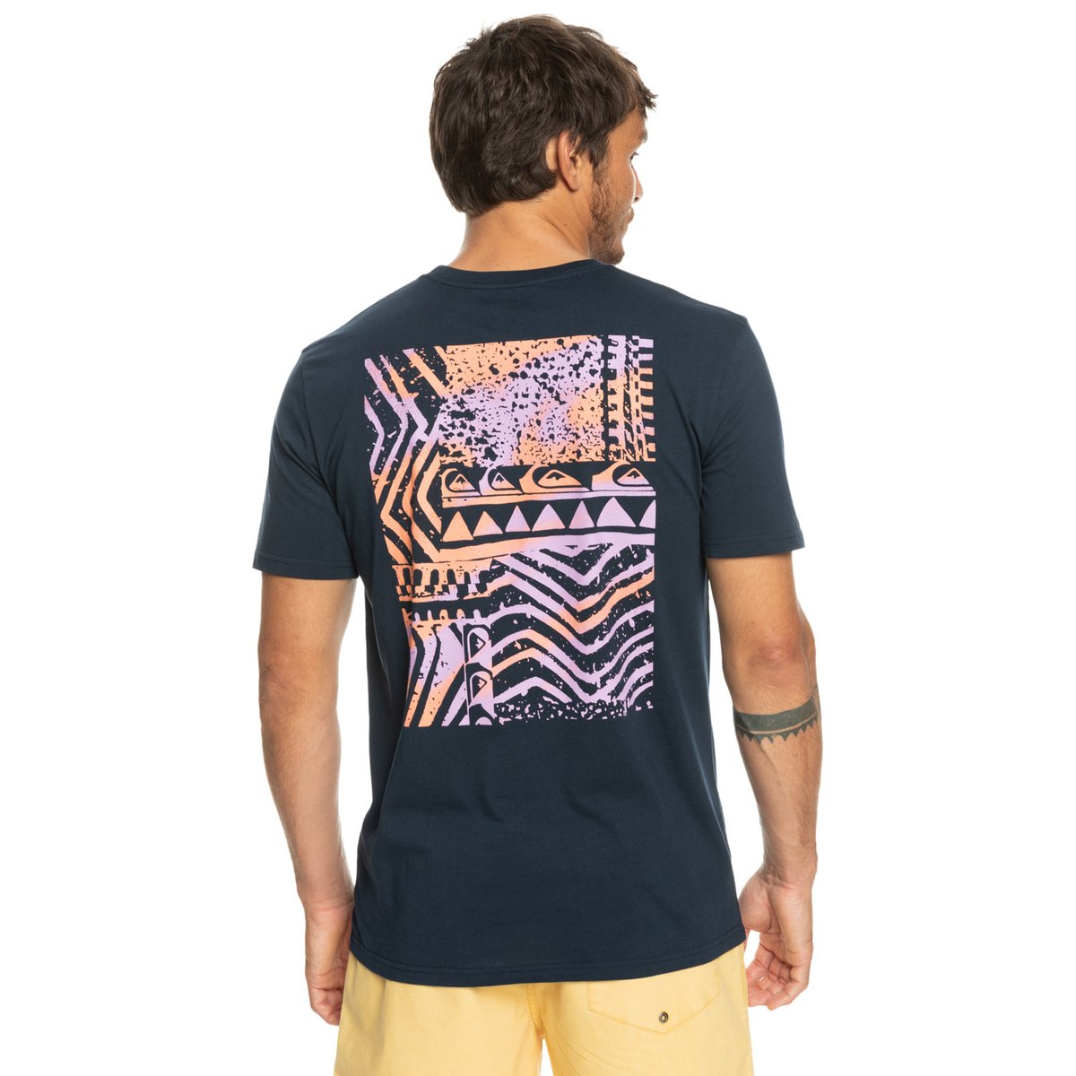 T-shirt QUIK SPRAY bleu navy blazer, QUIKSILVER