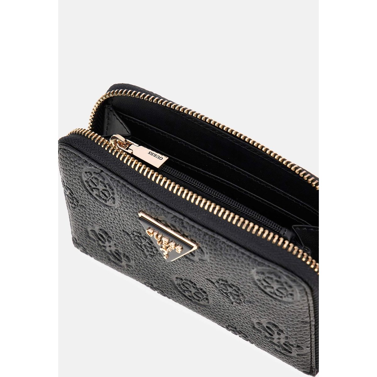 Portefeuille Cresidia Peony Logo noir, GUESS