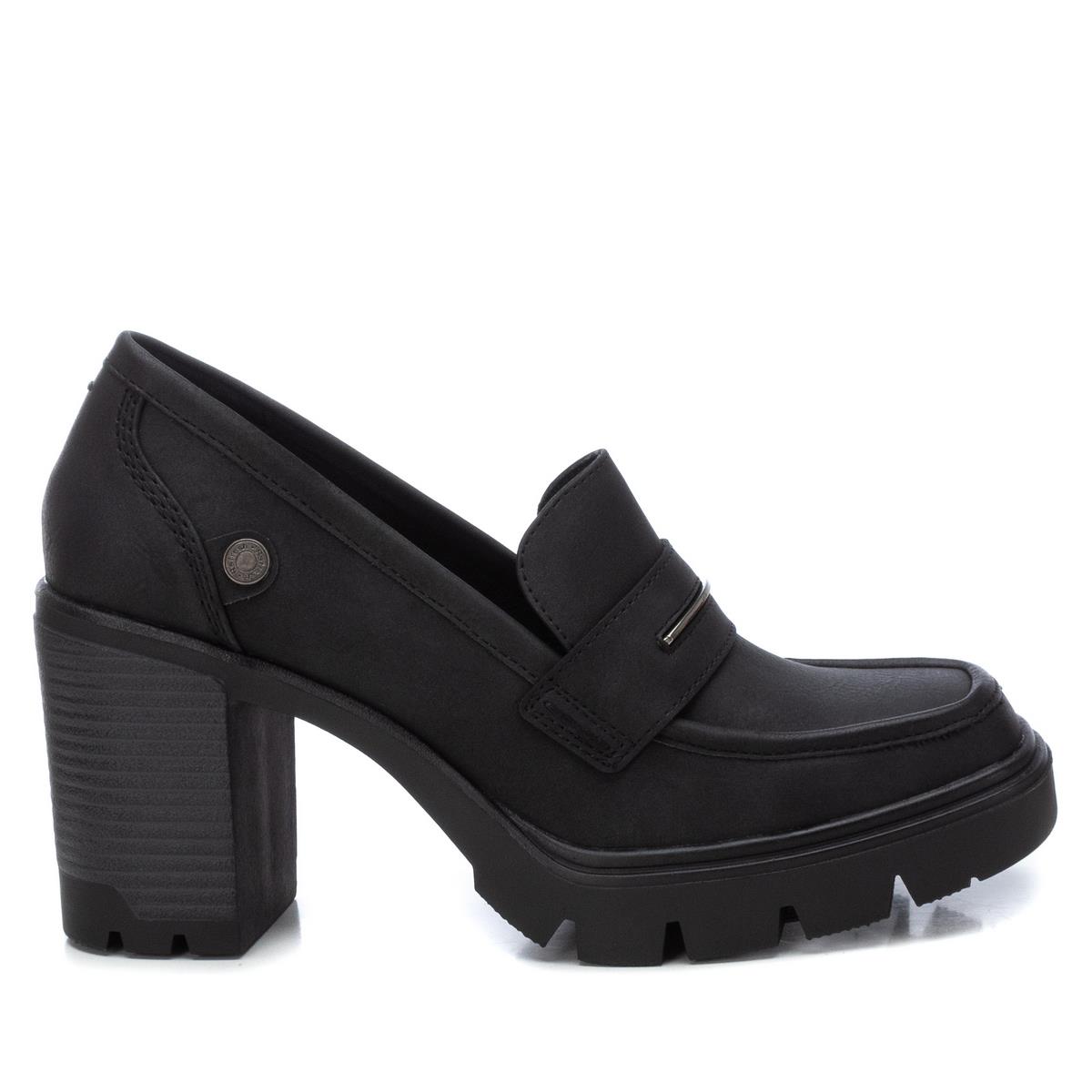 Chaussure Mocassin Talon Décontractée noir, REFRESH