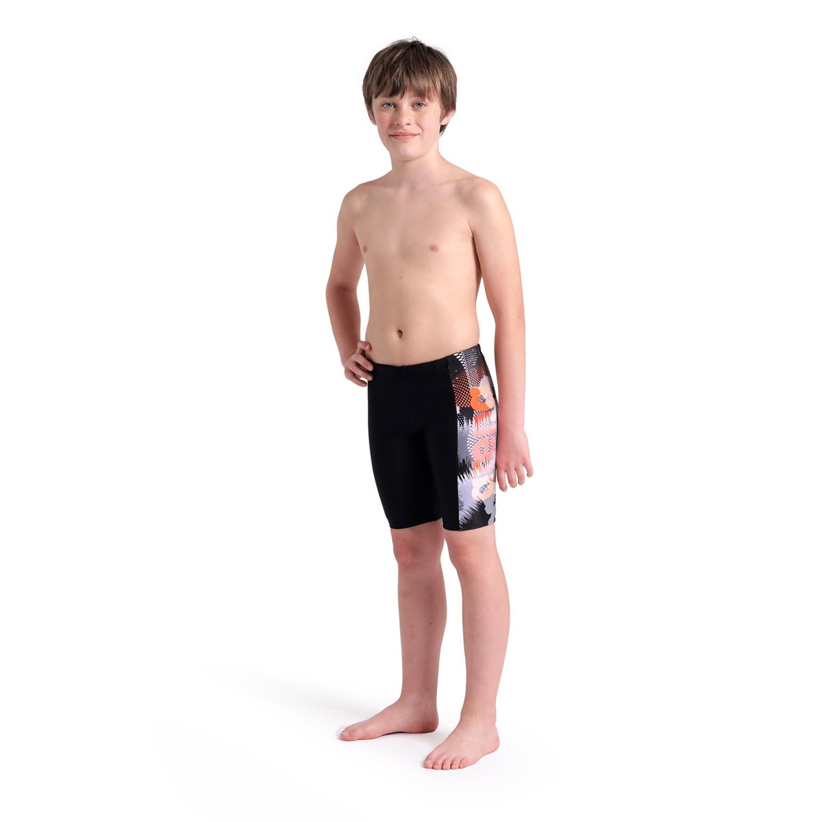 Jammer de bain arena Feel Light Tricks pour garçon black-multi, ARENA