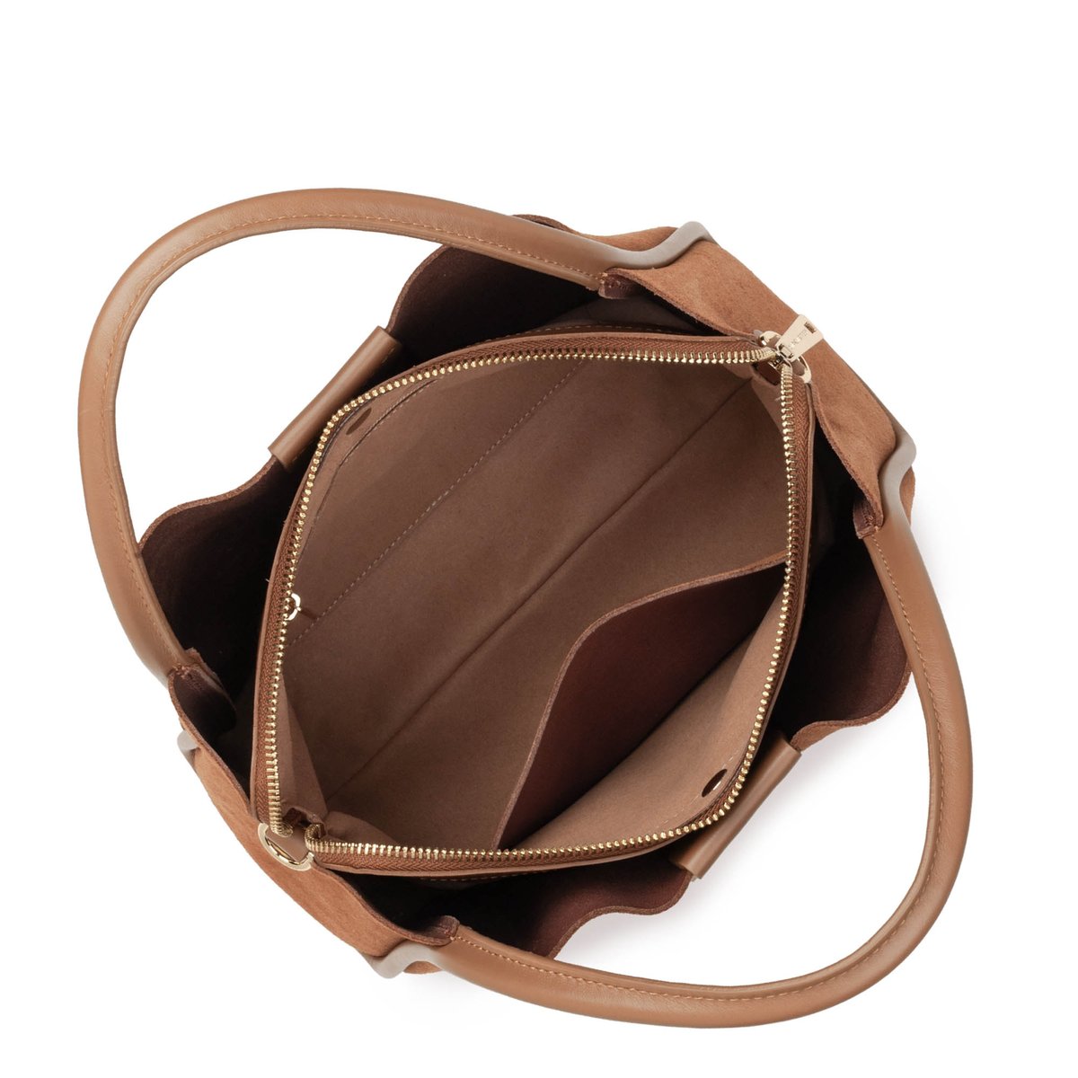 Sac à main, Made in France SUÈDE IDA moka, LANCASTER