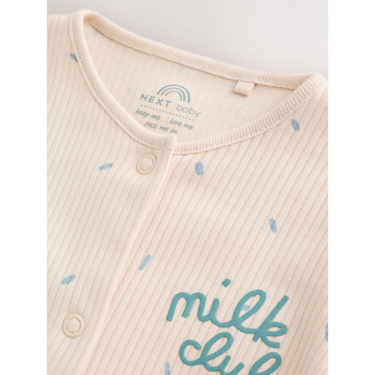 Dors-bien, body, bonnet et bavoir, lot de 4 neutral milk club, NEXT