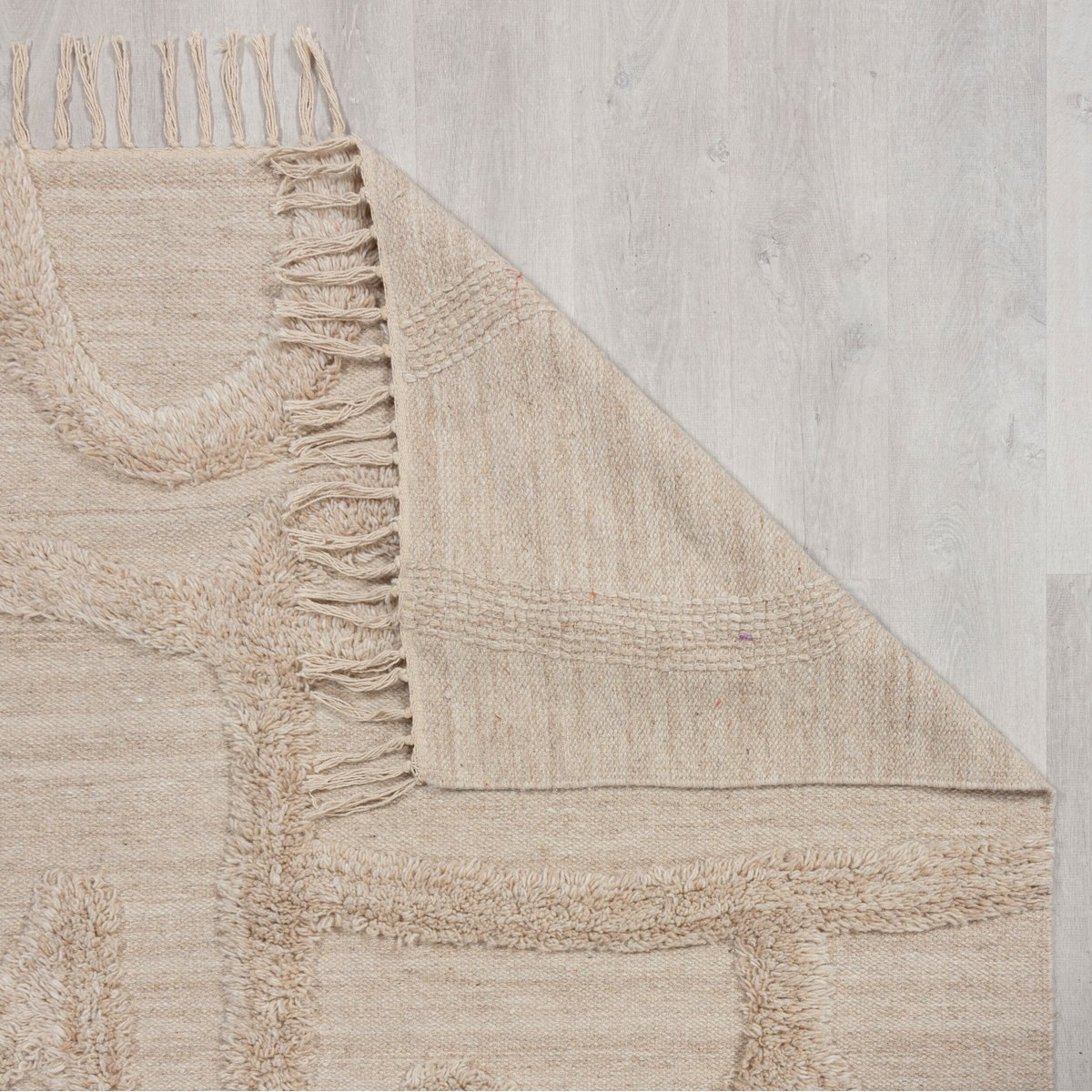 Tapis en laine LOMA beige, FLAIR RUGS