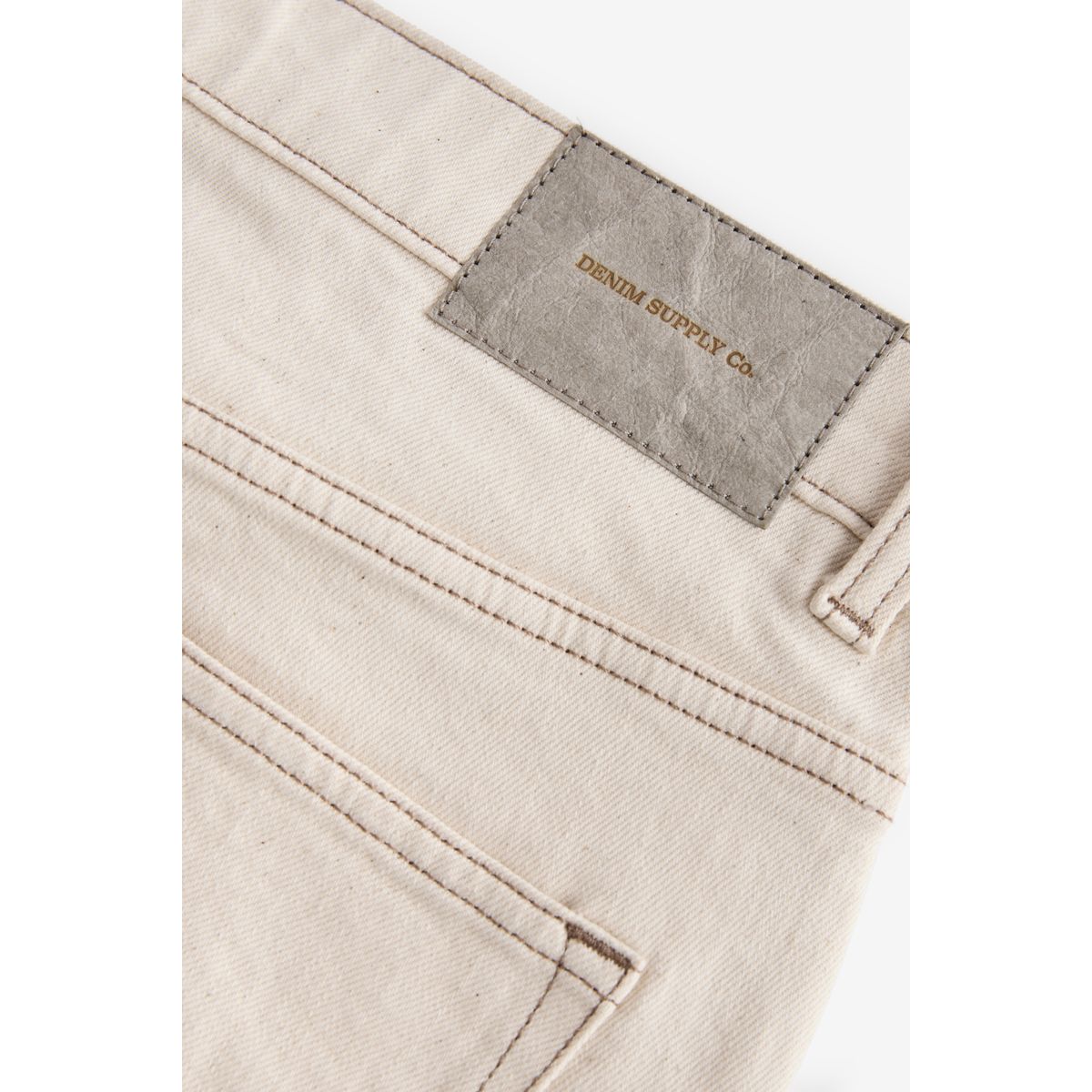 Jean slim délavé vintage blanc écru, NEXT