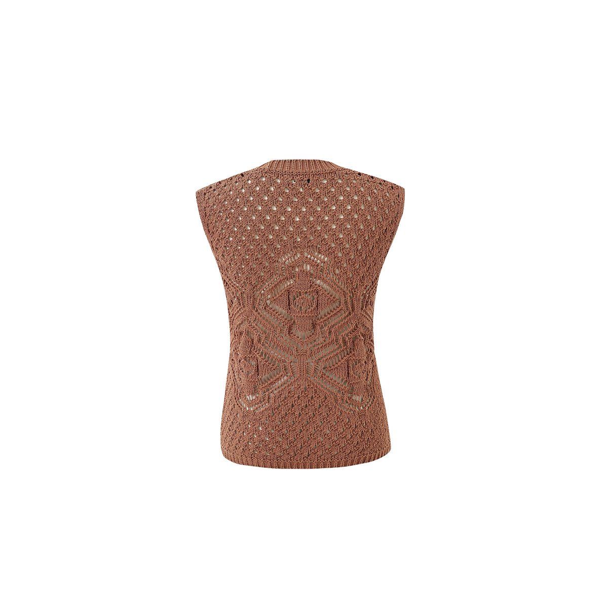Top NILA marron glace, FRNCH