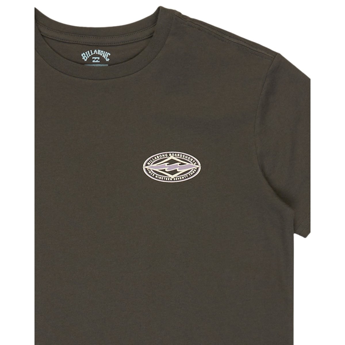 T shirt manches courtes DIAMOND VISION noir raven, BILLABONG