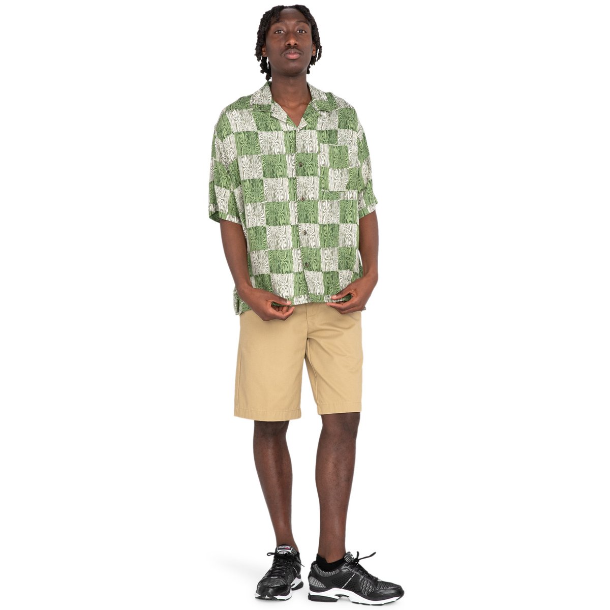 Short chino HOWLAND WORK 21.8" vert khaki, ELEMENT