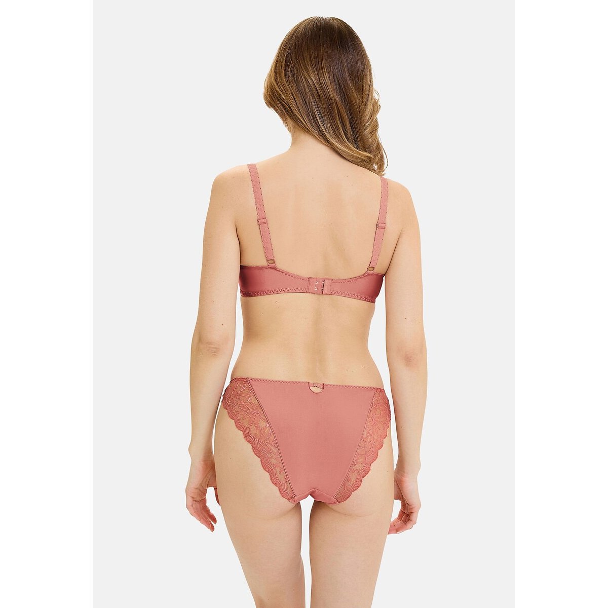 Reggiseno classico con ferretto SUZAN rosa nordico , SANS COMPLEXE