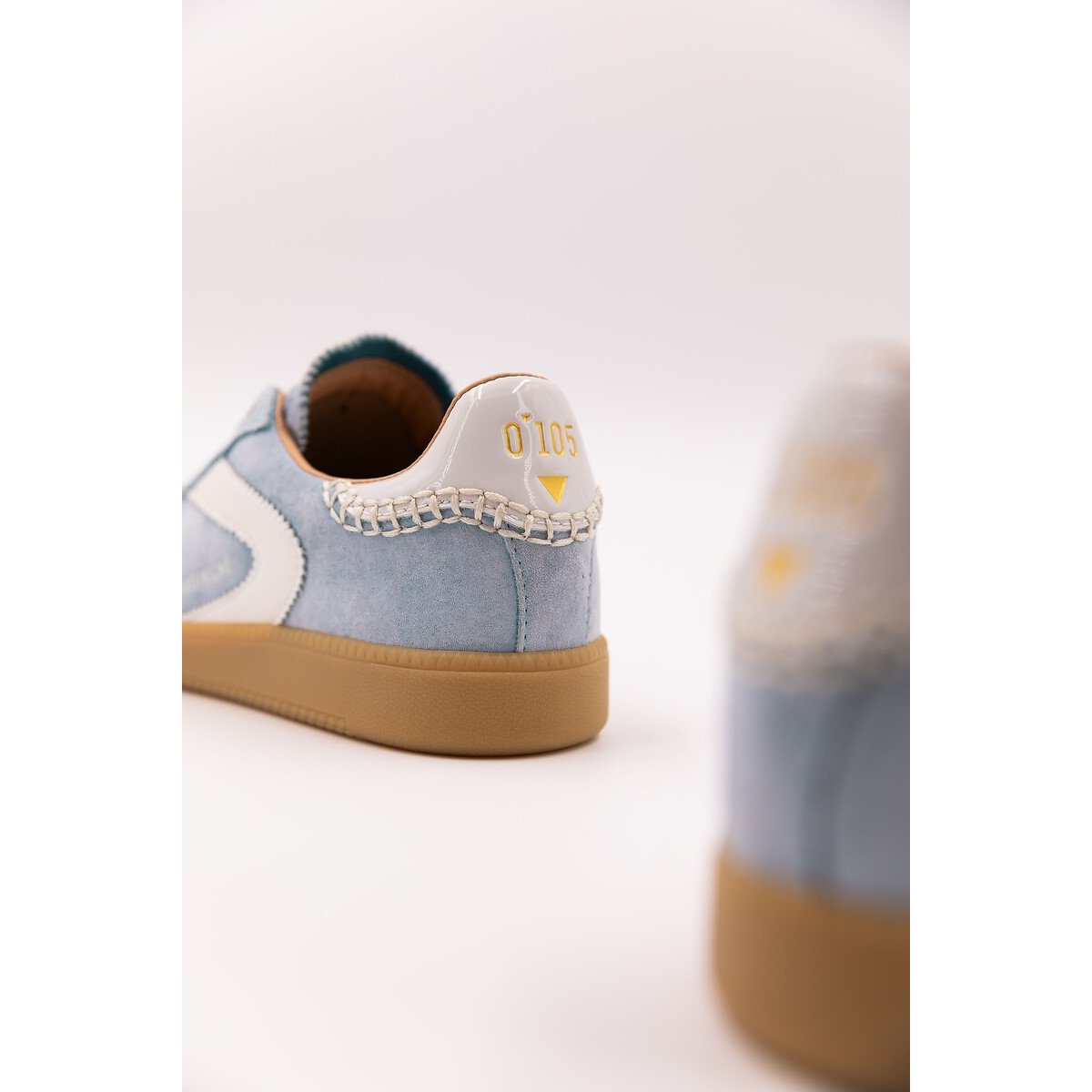 Scarpe da ginnastica Nova in pelle scamosciata azzurro, 0-105