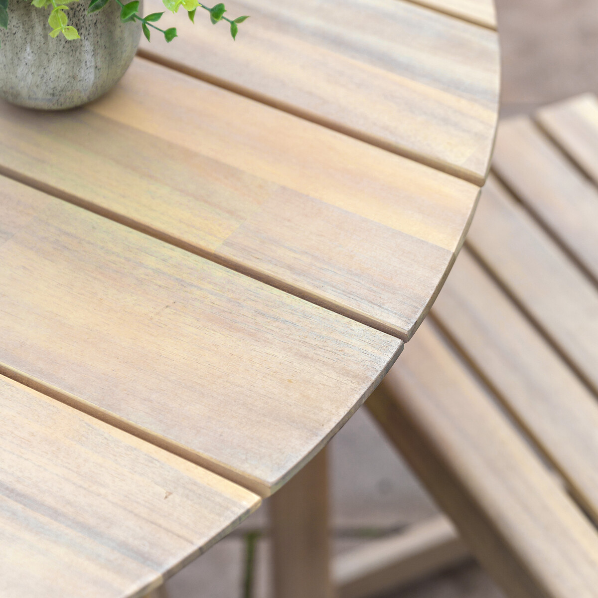 Rennie Round Dining Table 4 Seater light wood, SO'HOME