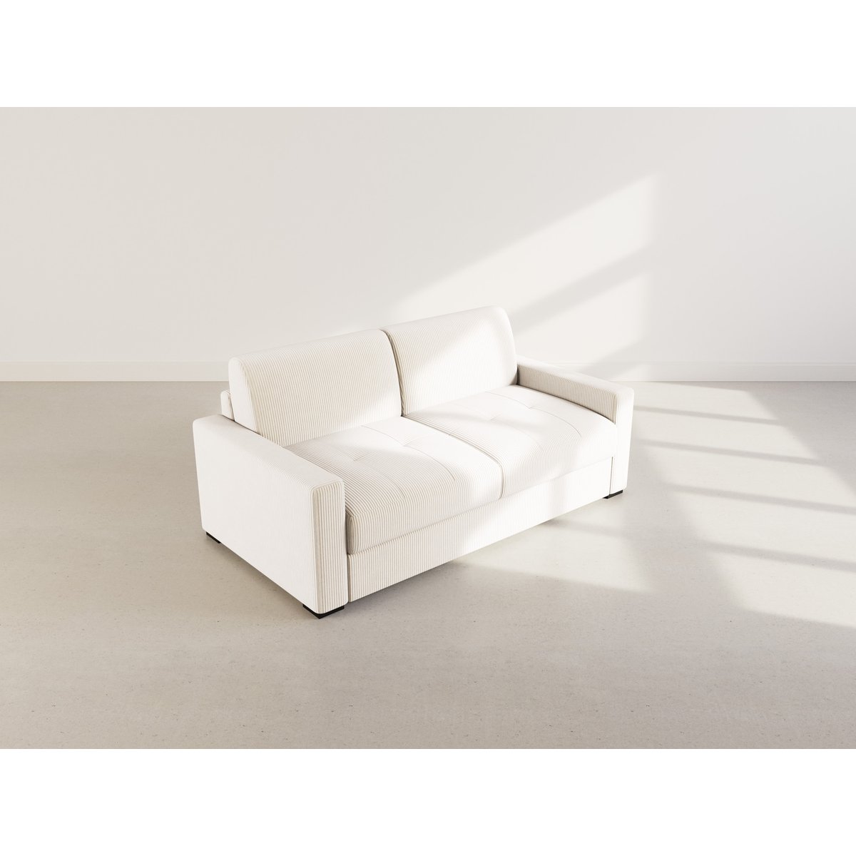 Lit - TRISTAN beige, BEST MOBILIER