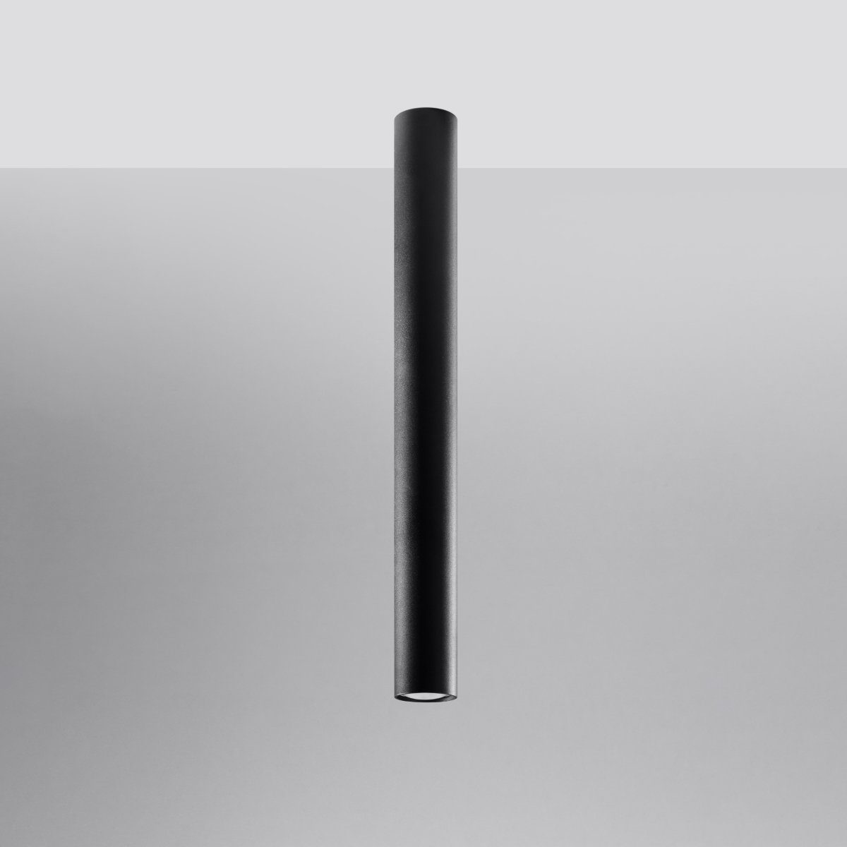 Plafonnier Acier Noir GU10 1 Lagos 60 noir, EDEN
