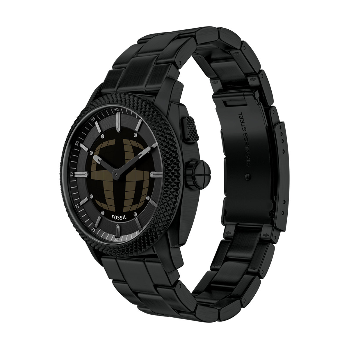 Montre Analogique Digital MACHINE BIG TIC noir noir noir, FOSSIL