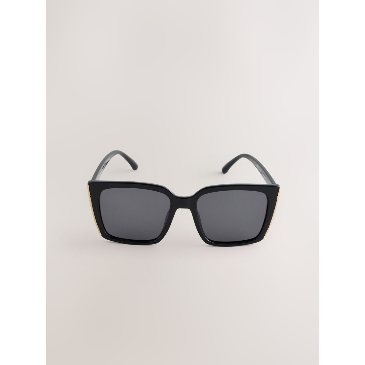Lunettes de soleil carrées noir, NEXT