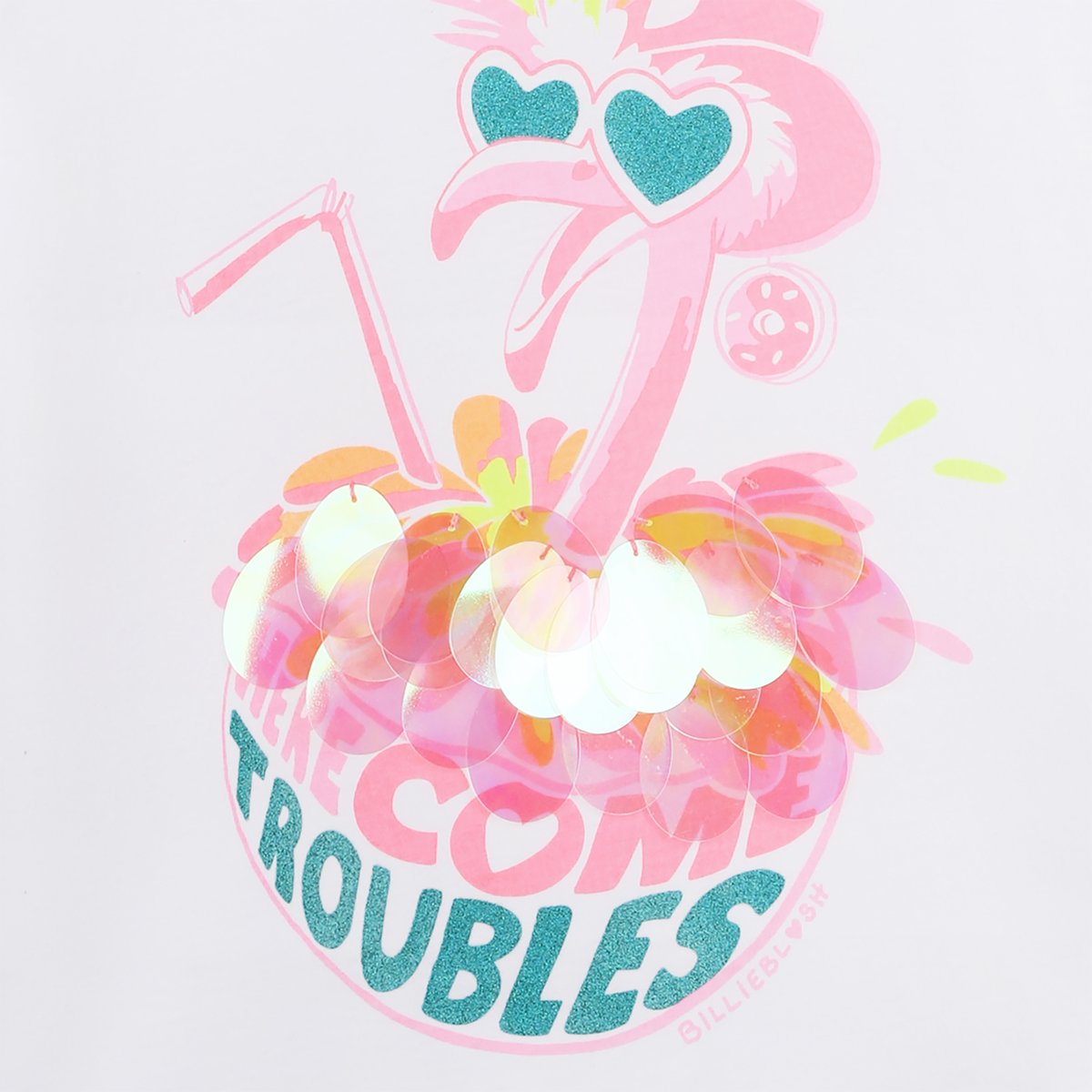 T-shirt à manches courtes blanc, BILLIEBLUSH