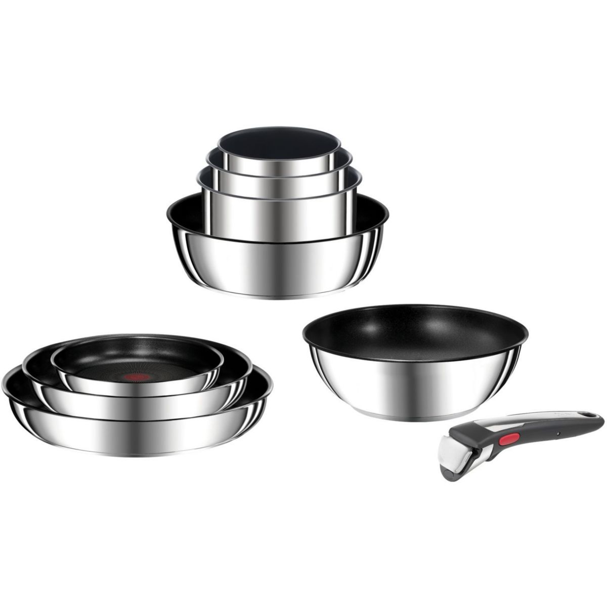 Casserole Ingenio Preference 18cm gris, TEFAL