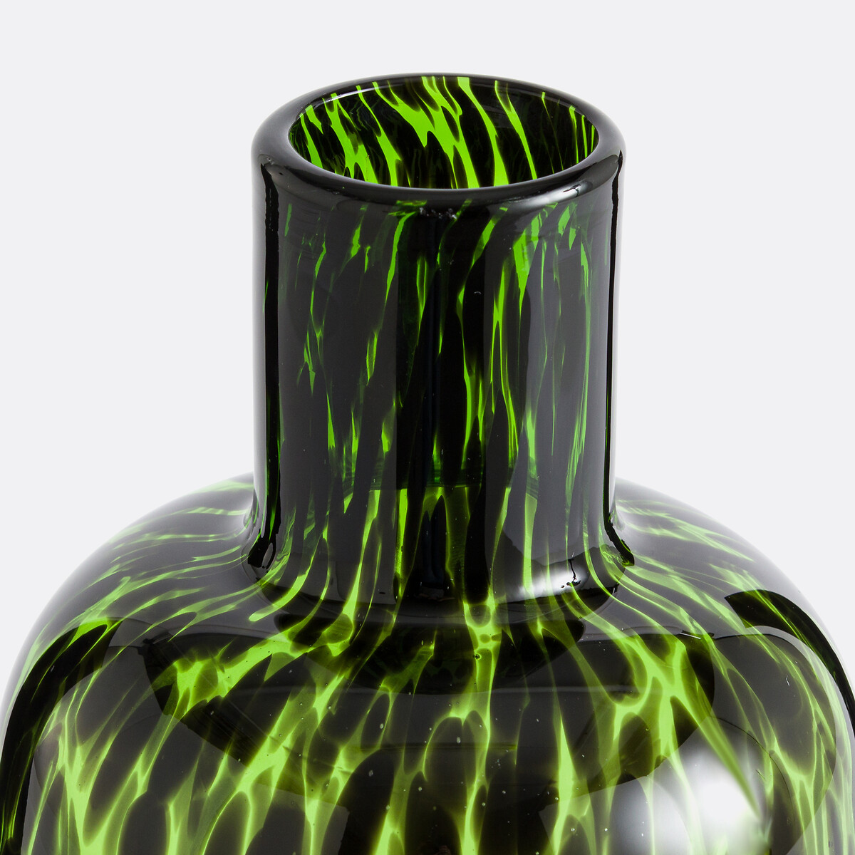 Vase tacheté en verre H30 cm, Fauvita multicolore, LA REDOUTE INTERIEURS