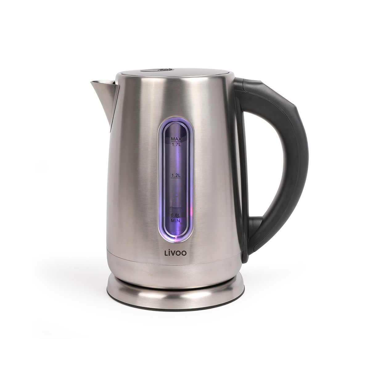 Bouilloire à température variable 1,7 L gris, LIVOO