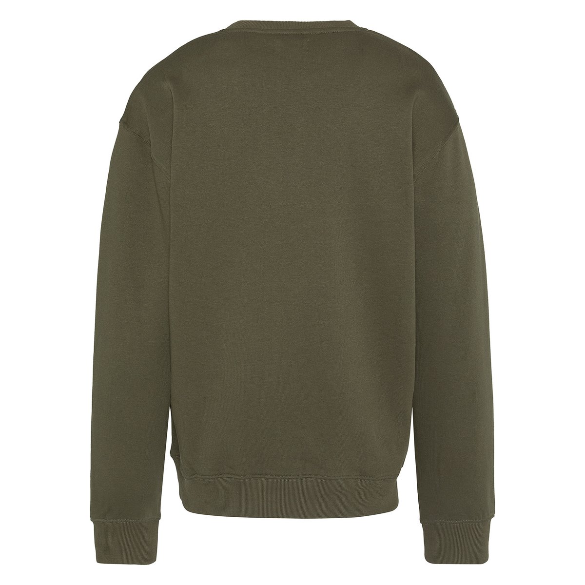 Sweatshirt imprimé army col rond kaki, SCHOTT