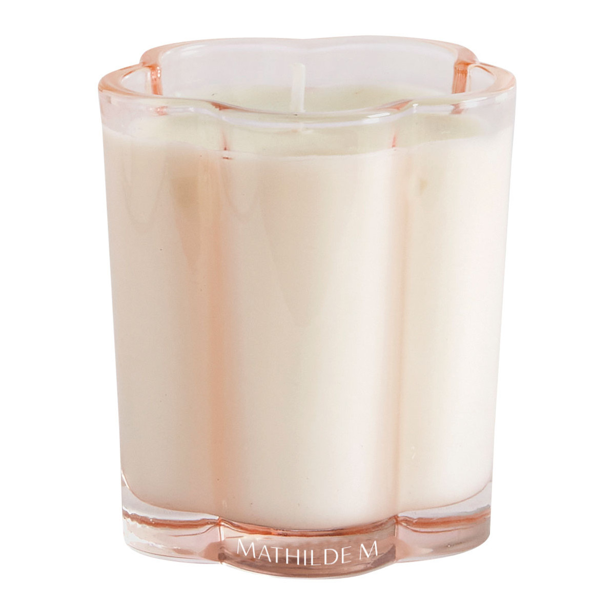 Bougie parfumée Gourmandises d'Été - PETITE MADELEINE rose, MATHILDE M