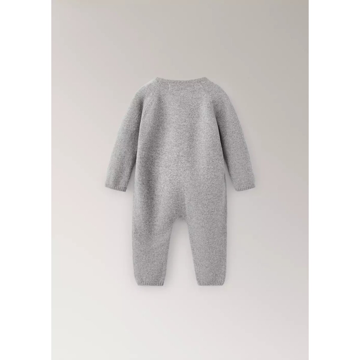 Combinaison pyjama 100 % cachemire à design croisé gris, MANGO HOME