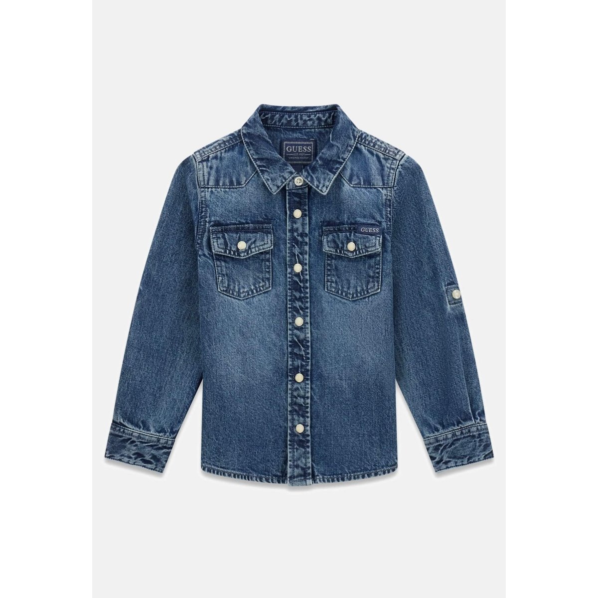 Chemise En Denim bleu, GUESS KIDS