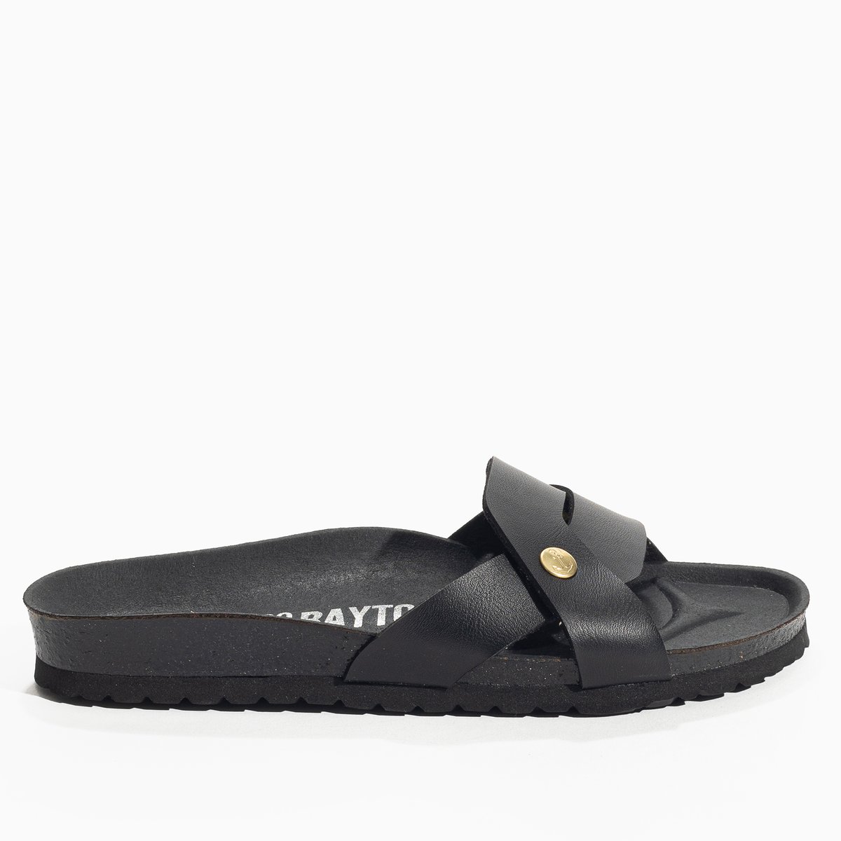Sandales Vegan KLIMT noir, BAYTON