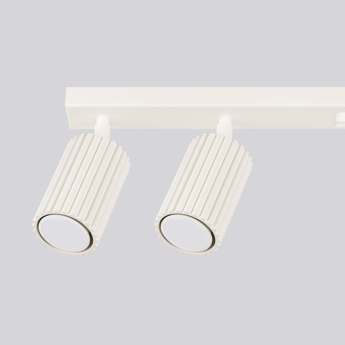 Plafonnier Aluminium Beige GU10 6 Karbon beige, EDEN