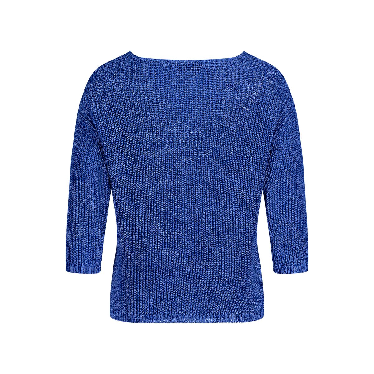 Pull-over en maille basique de texture côtelée adria blue, BETTY BARCLAY