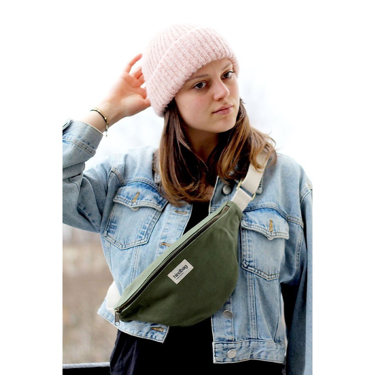 Banana-Bag OLIVIA olivgrün, HINDBAG