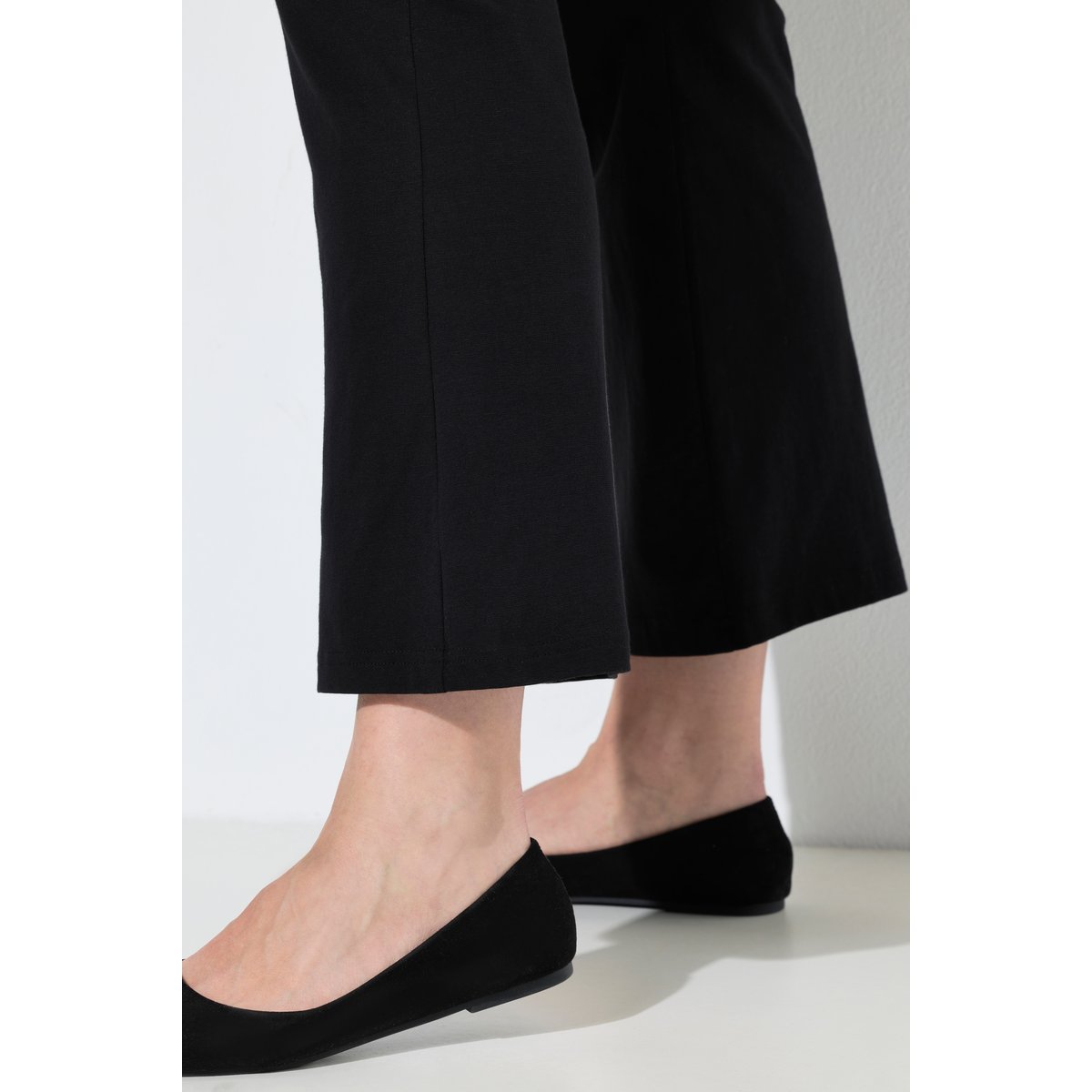 Pantalon de yoga longueur 7/8 classique noir, ULLA POPKEN