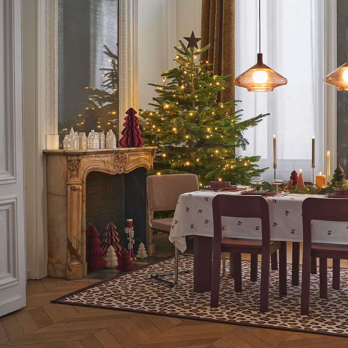 Sapin pliable bicolore, hauteur 38 cm, CASPAR multicolore, LA REDOUTE INTERIEURS