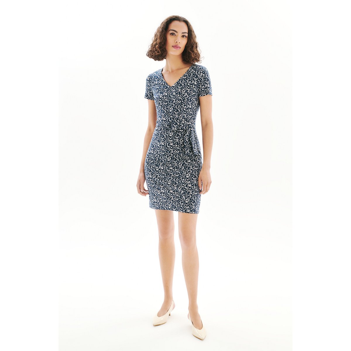 Robe RBOBBY bleu marine, CAROLL