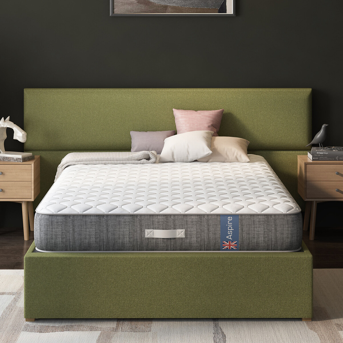 Pocket+ Natural Mattress white, ASPIRE